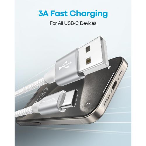USB C Cable 10 ft, Long USB A to USB C Fast Charging, USBC Charger Cord