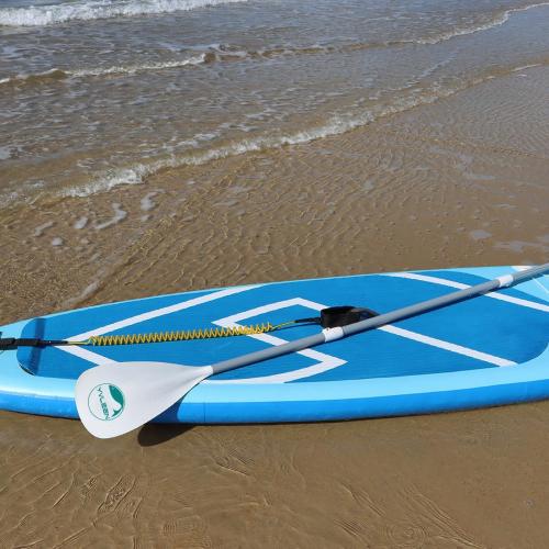 COLOR GREEN AND BLACK ‼️ YVLEEN SUP Paddle Board Paddle，Stand up Paddleboard Paddles Adjustable Aluminum 4-Piece Floating Kayak Paddle，Convertible Paddle G：4-Piece Paddle (White)