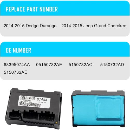 68395074AA Transfer Case Control Module 05150732AE 5150732AC
