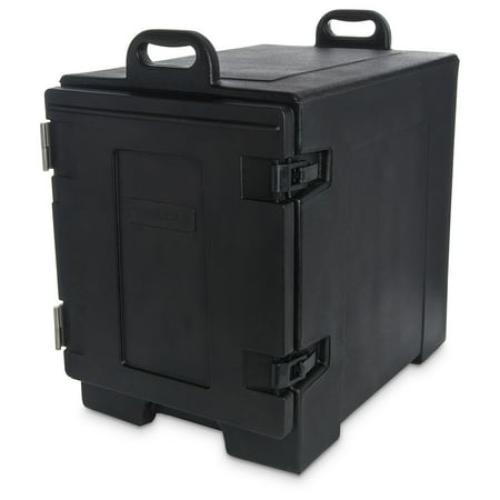 Carlisle Cateraide Insulated Front Loading Food Pan Carrier, 5 Pans, Black
