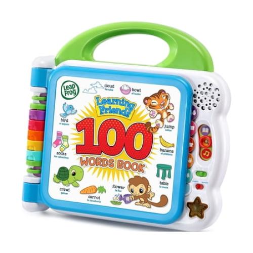 LeapFrog Learning Friends 100 Words Book (Frustration Free Packaging), Green Frustration-Free Packaging