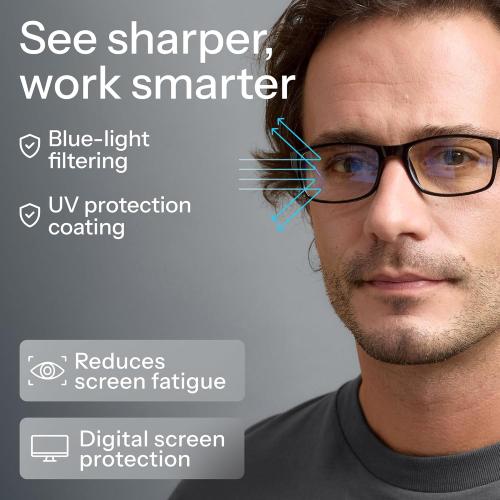 Gaoye 3.5 Professional Reading Glasses for All Day - Computer Readers with Blue Light Protection - Value Pack