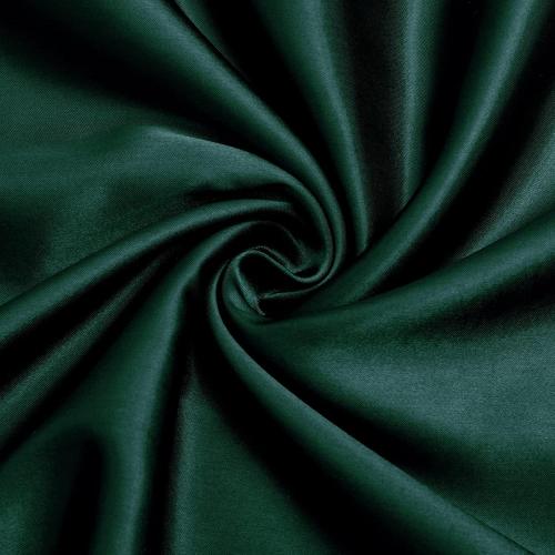 VACVELT Charmeuse Satin Fabric by The Yard, 60 Inch Wide Hunter Green Satin Fabric Shiny & Soft Cloth Fabric, Silky Satin Fabric for Bridal Dress, Wedding Decorations, Crafts, Sewing, Draping (1 Yard)