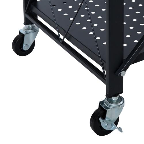 Rebrilliant Lomangino 49.61 H x 27.95 W x 13.39 D Foldable Shelving Unit