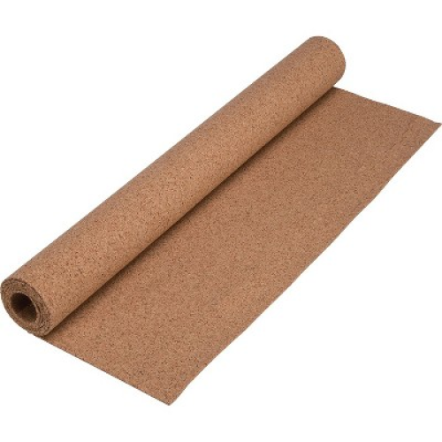 Lorell - Natural Cork Roll - Brown - 48 in. x 24 in. - 1 Each