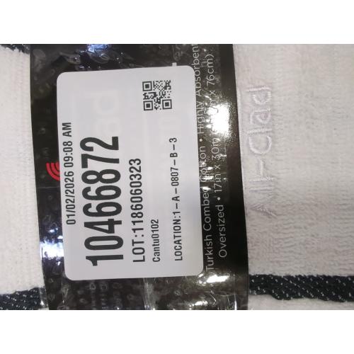 2pk All-Clad Checked Kitchen Towel: Highly Absorbent, Super Soft Long Lasting - 100% Cotton, 17x30 Tea Towel for Cleaning & Drying Dishes, Pans, Glassware, or Countertops, , Black