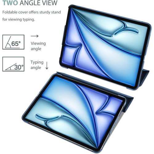 ProCase for iPad Air 11-inch Case M4/M3/M2, Air 5th/4th Gen 10.9,Navy
