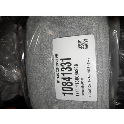 Haven Organic Cotton Terry Washcloth in Harbor Mist Grey 3 pack