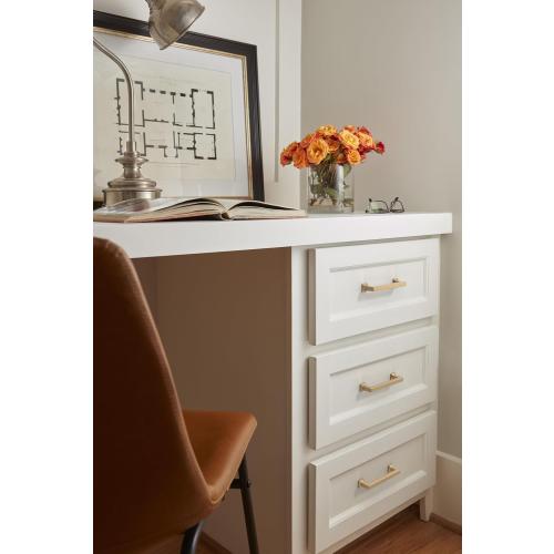 Amerock 5-1/16 Lintel Champagne Bronze Drawer Pull