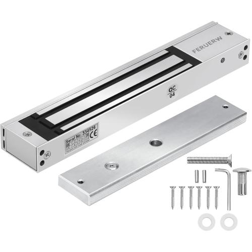 FERUERW 600LBs/280KG Electric Magnetic Lock, Electromagnetic Door Lock