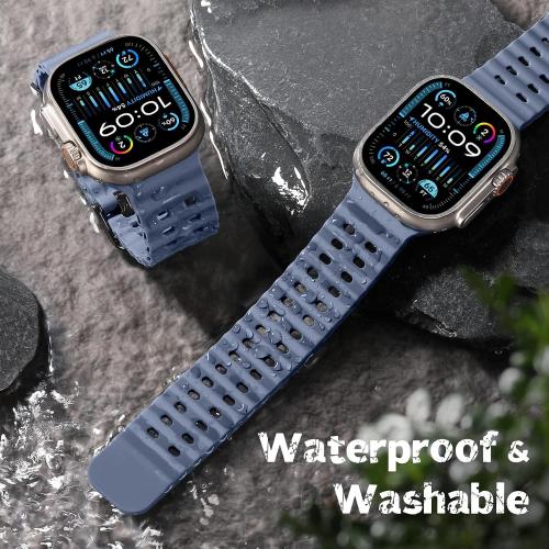 Odbeai Ocean band Compatible with Apple Watch Ultra 49/46/45/44mm Men