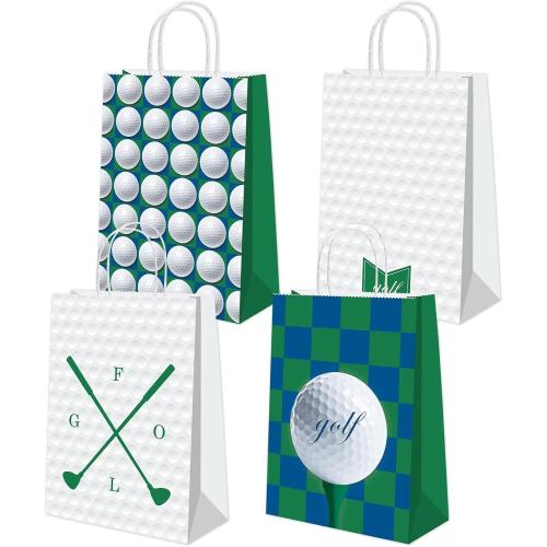 16Pcs Golf Goodie Bags Golf Themed Party Decorations Golf Party Favor Bags Golf gift bags Golf Birthday Party Supplies