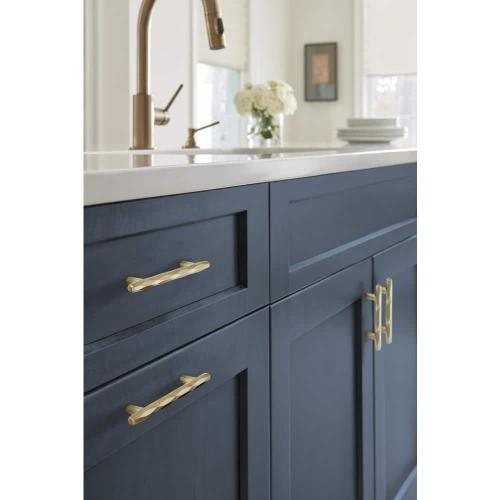 St. Vincent 5-1/16 in. (128 mm.) Center-to-Center Champagne Bronze Cabinet Drawer Pull