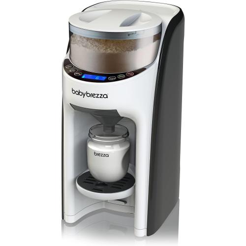 Baby Brezza New and Improved Formula Pro Advanced Formula Dispenser Machine - Automatically Mix a Warm Formula Bottle Instantly - Easily Make Bottle with Automatic Powder Blending, White ❗MAY HAVE MISSING PIECES/NEEDS CLEANING❗