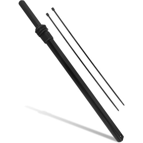 24 Long Telescoping Shaft Fit for 3/4 U Joints, Double D 3/4 DD x 1” DD