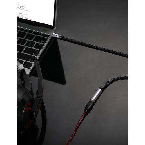 3.5mm Extension Cord, TRRS Male to Female Mic-Supported Extender-16 Feet/5M