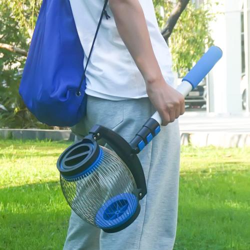 Zozen Nut Gatherer, Acorn Picker Upper, Side Opening Dump, 1 Gallon
