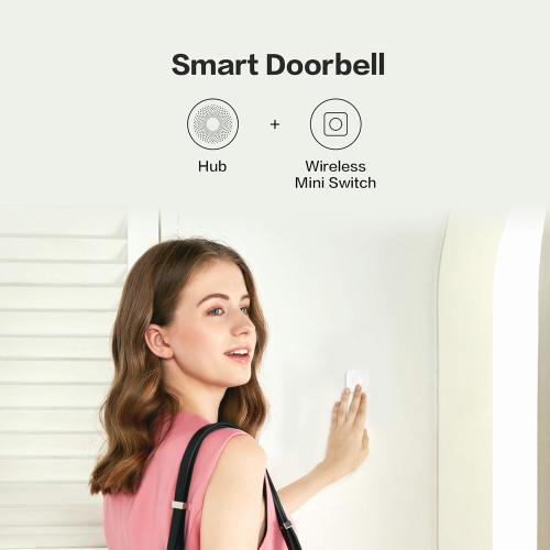 Aqara Zigbee Wireless Mini Switch, Works with HomeKit Google Home Alexa