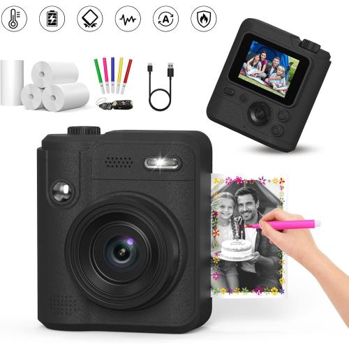 Gofunly Kids Camera Instant Print: Birthday Gifts for Age 4-10 Girls Boys