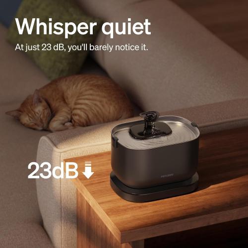 PETLIBRO Cat Water Fountain, Cordless Pet Water Fountain Battery Operated