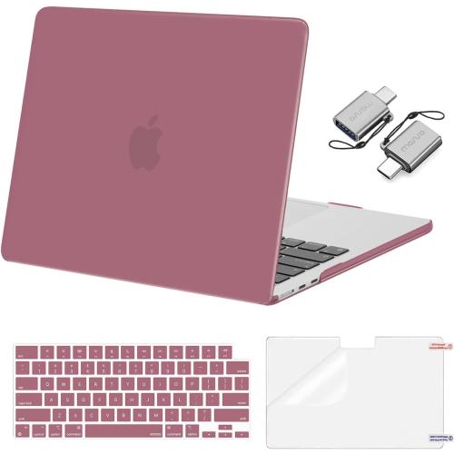 MOSISO Compatible with MacBook Air 13 inch Case M5 2026 M4 M3 M2 2025-2022