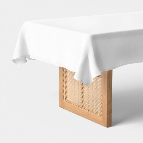 84x60 Tablecloth White - Threshold™