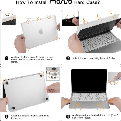 MOSISO Compatible with MacBook Neo Case 13 inch 2026 Release Model A3404