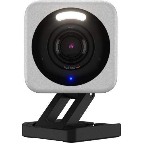 WYZE Cam v4 (Latest Model), 2.5K AI Security Camera, Indoor/Outdoor Cameras for Home Security, Baby Monitor & Pet Camera, Vibrant Color Night Vision, No Subscription Required, Free Expert Help