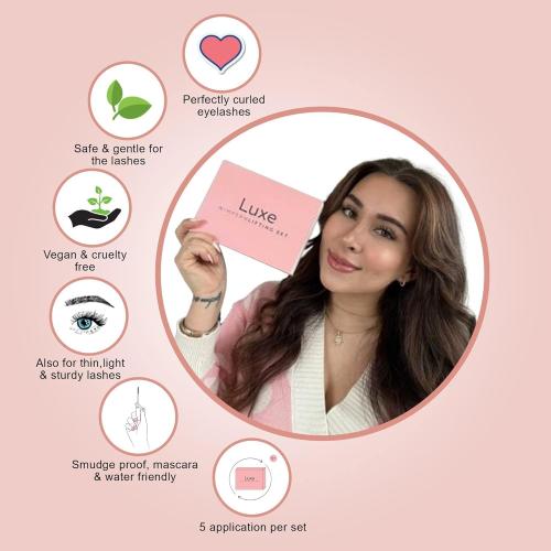 Luxe Cosmetics - Lash Lift Kit - Complete Set for Eyelash Lifting