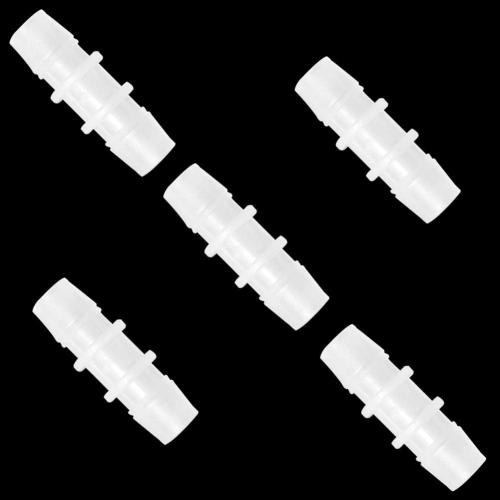 Plastic Hose Barb Fitting 3/8 x 3/8 Pipe Connectors(Pack of 5)