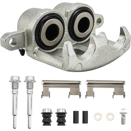 PHILTOP Brake Caliper Front Left Compatible with 1999-2006 Chevrolet Silverado 1500, 2001-2010 Chevrolet Silverado 2500 HD, 1999-2006 GMC Sierra 1500, 2000-2006 Chevrolet Tahoe, 18-4729