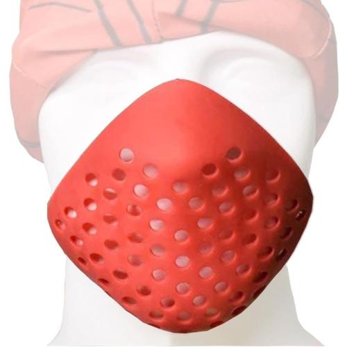 3D Mask Inner Bracket for Comfortable Mask Wearing-Internal Support Holder Frame for Balaclavas-Silicone Face Shell for Cosplay -Lower Half Face Protective for Airsoft/Paintball/BB Gun