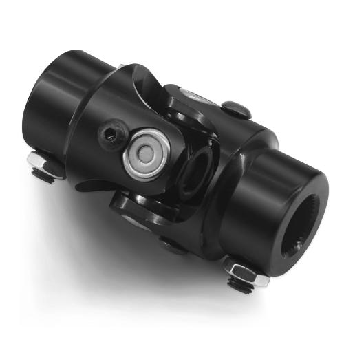 11/16 36 Spline X 3/4 DD Steering Shaft Universal Joint Coupling Black Single U Joint