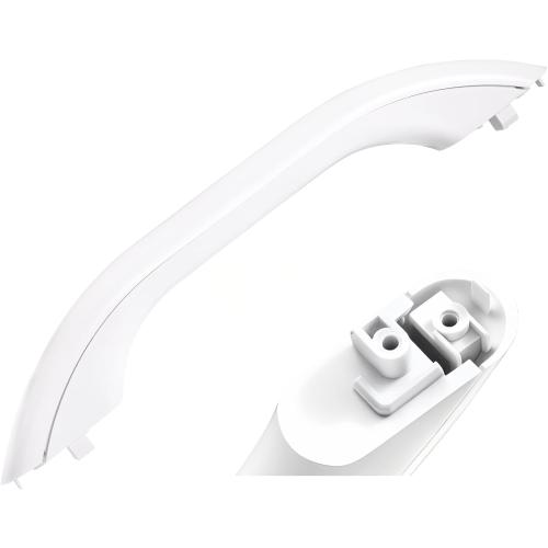 WB15X10023 Microwave Oven Door Handle White Compatible with GE HotPoint EMO2000C01WW EMO2000C02WW JVM1410WC001 JVM1410WC002, Replacement 769529 WB15X10084 AP2021174 EAP232103 PS232103