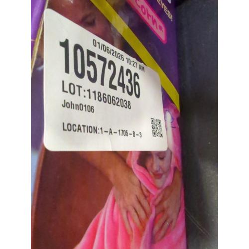 bright eyes blanket with LED light up eyes unicorn