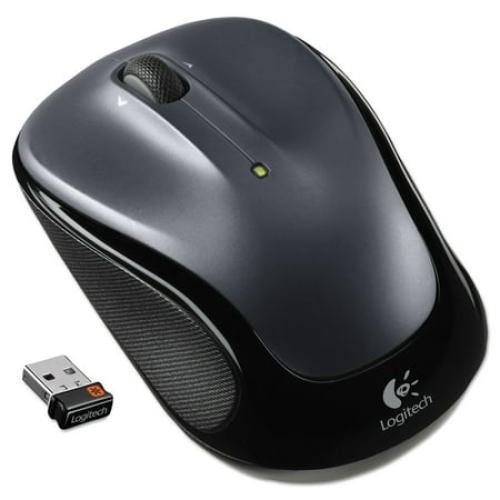 Logitech M325 - Mouse - right and left-handed - optical - wireless - 2.4 GHz - USB wireless receiver - black
