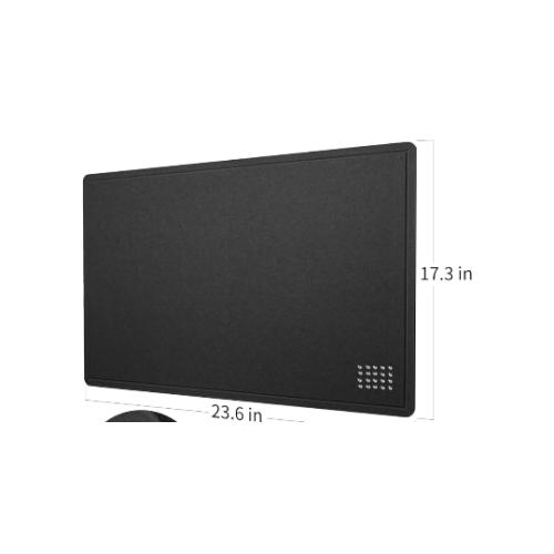 Felt Bulletin Board , Decorative Pin Board for Home & OfficeCork Board Alternative for Wall with Push Pins, Display Mood Board for Photos, Notes & Reminders