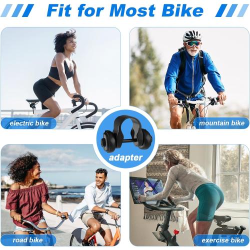 Oversized Bike Seat, Comfortable Bike Seat - Universal Replacement Bicycle Saddle - Waterproof Leather Bicycle Seat with Extra Padded Memory Foam - Bicycle Seat for Men/Women
