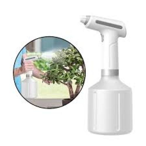 Electric Mister Spray Bottle , Indoor held with Adjustable , Garden Auto Sprayer, USB Rechargeable , 900ML White - Walmart Business Supplies