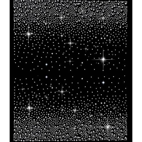 Iron on Rhinestone Sheets for Heat Press | 12 Sheets