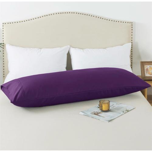 SHOUREN Large Body Pillow,Long Bed Pillow for Adults,20x54in | Breathable,sweat-absorbing,skin-friendly,medium firmness for side sleepers,multiple application