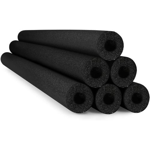 Hanaive 6 Pack Pool Noodles Swimming Floating Foam Tube 52 Inch Hollow Swim Noodles Bulk Floats Heavy Duty for Swimming Decoration Craft Projects Multi-Purpose