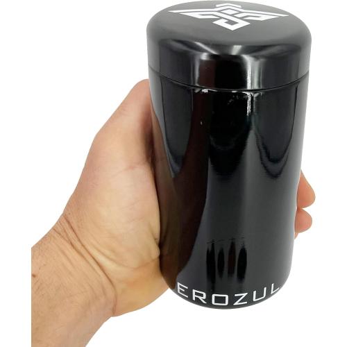500 ml (1 oz) Screw Top Airtight Wide Mouth Ultraviolet Glass Jar with High UV Protection