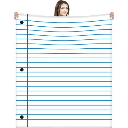 HunnmingRe Notebook Throw Blanket Christmas Teacher Appreciation Gift