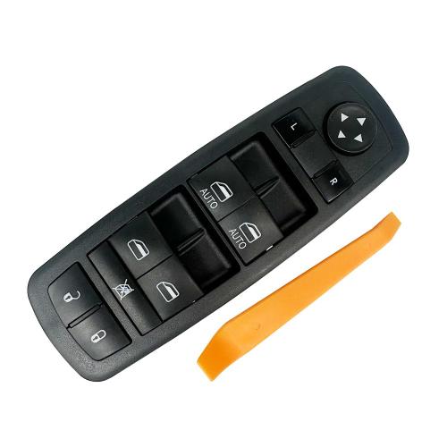 Driver Side Master Power Window Switch | Fits 2011–2020 Chrysler 300, 2015–2017 Chrysler 200, 2011–2019 Dodge Charger, 2016–2022 Ram 1500–5500 | Replaces 68139805AB, 56046823AE，68231805AA