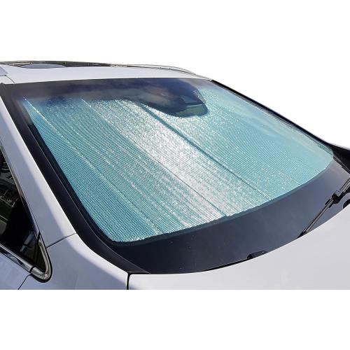 Autotech Park Foldable Sunshade Compatible with 2008-2013 Toyota Highlander SUV, Custom-fit Windshield Sun Shade