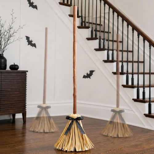 Halloween Decoration Indoor 49 Animated Floating Witch Broom