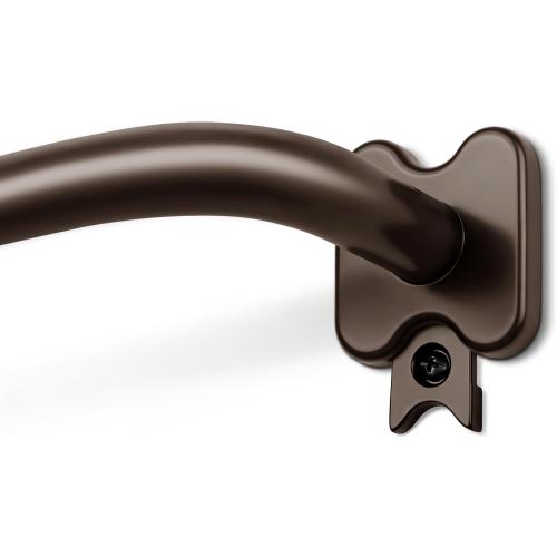 USFOOK Blackout Curtain Rod 32 to 58, Bronze Window Treatment Rod