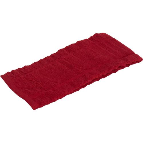 All-Clad Solid Kitchen Towel: Highly Absorbent, Super Soft Long Lasting - 100% Cotton, 17x30 Tea Towel for Cleaning & Drying Dishes, Pans, Glassware, or Countertops, (1-Pack), Chili