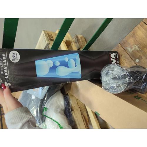 OLNY COLOR BLUE ? The Original Lava® Lamp - 14.5 Gunmetal Grey - Classic Liquid Motion Lamp - Tri-Colored Green/Blue/Purple - Item #2098 (Amazon Exclusive) Multicolor 14.5 inches